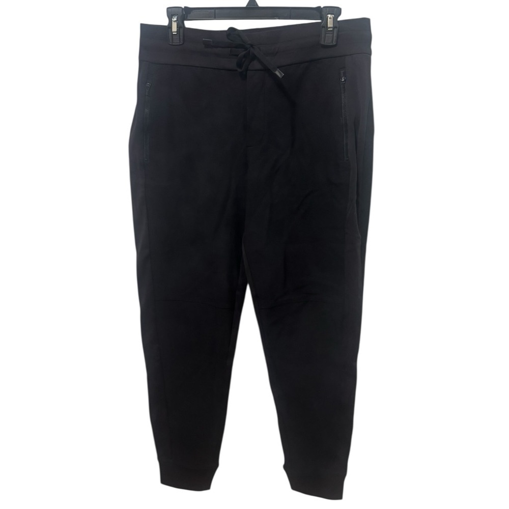 Athleta Headlands Hybrid Trek Mid Rise Joggers Black Size 10 - Picture 2 of 5